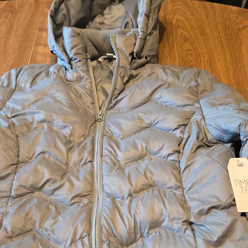 Timberland Kids Blue Puffer Jacket